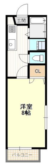 シャトレフェアリーの間取り画像
