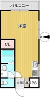 アルカディア西条の間取り画像