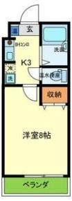 メゾンウッディⅡの間取り画像