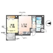 ラピスラズリの間取り画像