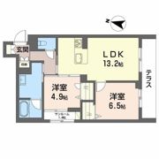 リオ・ルシオル（Rio Luciole）の間取り画像