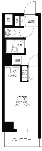 ヴェルト日本橋シティの間取り画像