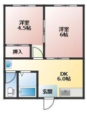 オーシャンハウスの間取り画像