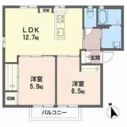サントークKの間取り画像