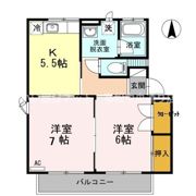 クレストヤマの間取り画像