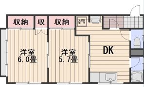 白神第三ビルの間取り画像