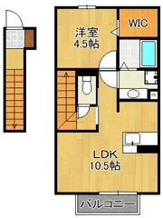 SW’sriverside D-roomの間取り画像