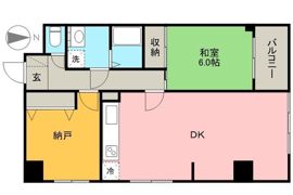 白銀ビルの間取り画像