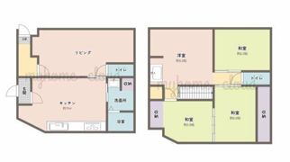 横須賀市鷹取戸建の間取り画像