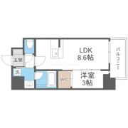 セレニテ新大阪グランデ シュッドの間取り画像