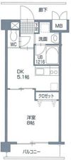 COCO学南町の間取り画像