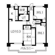 ダイアパレス井口リヴァージュの間取り画像