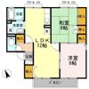シャルマンHAMA Cの間取り画像