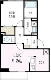 ブランミュールの間取り画像