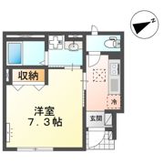 タカヨプレイス河原町の間取り画像