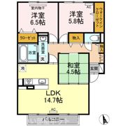 D-room かりゆしⅡの間取り画像