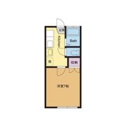 サンライズBの間取り画像