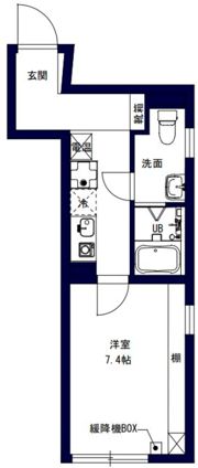 フュージョン板橋本町の間取り画像