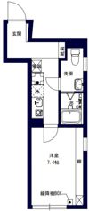 フュージョン板橋本町の間取り画像