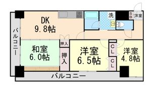 フィール神戸の間取り画像