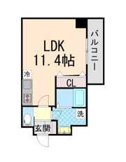 エカルラート青谷の間取り画像