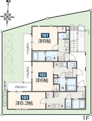 MELDIA南浦和Ⅱの間取り画像