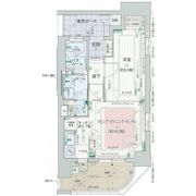 エステムプラザ梅田・扇町公園パークランドの間取り画像