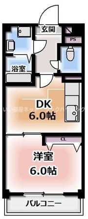 GROOVE大日の間取り画像