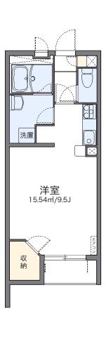 レオネクスト清見台東の間取り画像