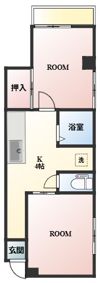 間宮ビルの間取り画像