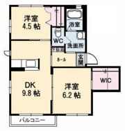 モンパルナスUの間取り画像