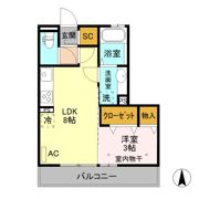 コージーネスト Aの間取り画像