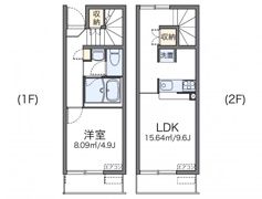 レオネクストフルールの間取り画像