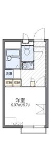 レオパレスアズールの間取り画像