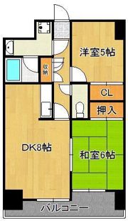 ヴァルト片野駅前の間取り画像