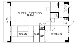 フォルテ姫原の間取り画像