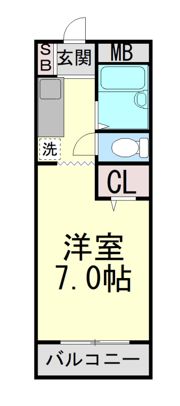 関口ハイツの間取り画像
