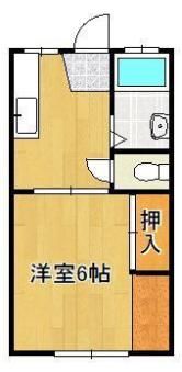 パナハイツ巴里の間取り画像