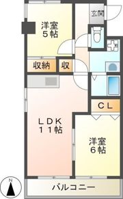 ヴェルデ平針南の間取り画像