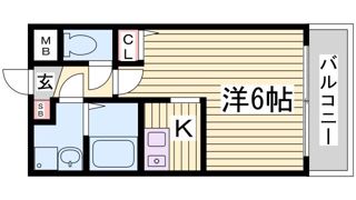 ラナップスクエア神戸県庁前の間取り画像