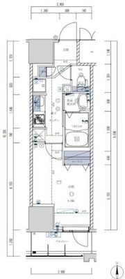ライジングプレイス亀戸の間取り画像