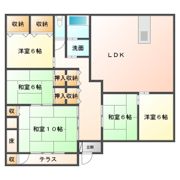 石塚貸家の間取り画像