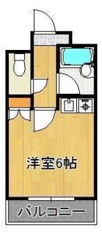 PLEAST西川頭B棟の間取り画像