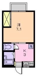 クリームハイツの間取り画像