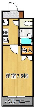 オリエンタル小倉南壱番館の間取り画像