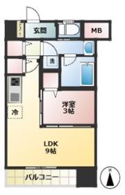 小西マンションの間取り画像