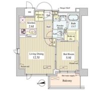 WASEDA APARTMENTの間取り画像