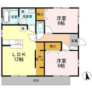 松田戸建て C棟の間取り画像