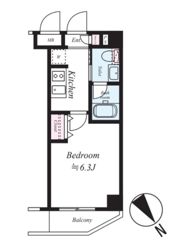 SIN－City町屋の間取り画像