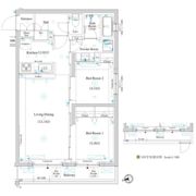 ラティエラ滝野川の間取り画像